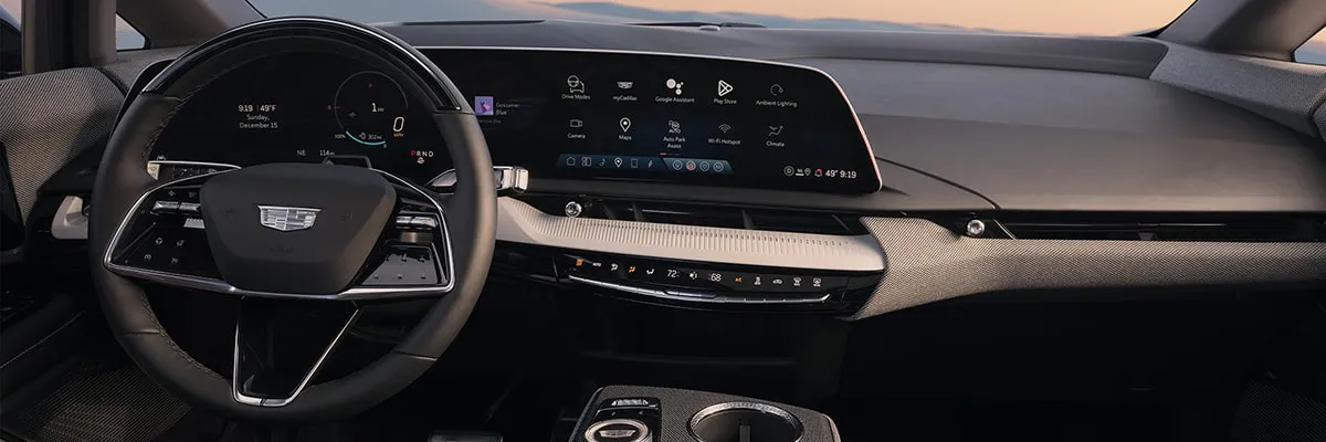 Cadillac Optiq — المقصورة