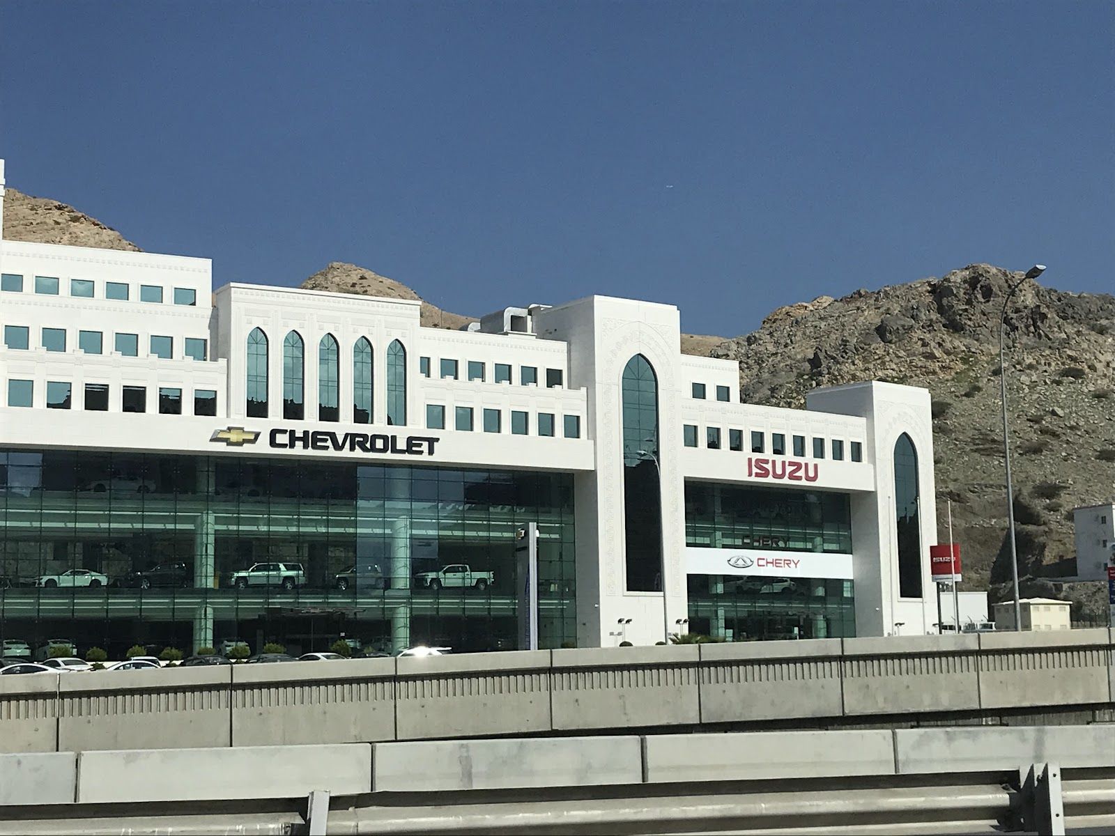 Cadillac showroom — Oman Trading Establishment (OTE) in Muscat